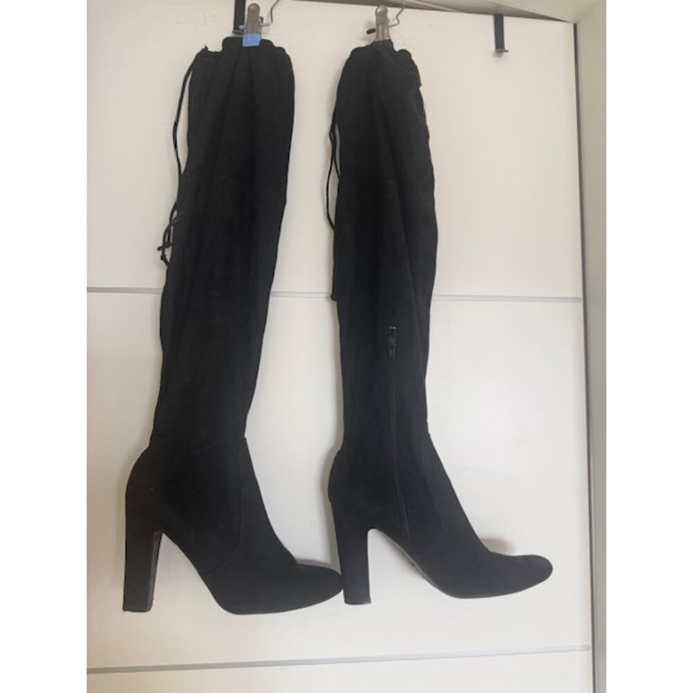 UNISA black over the knee boots